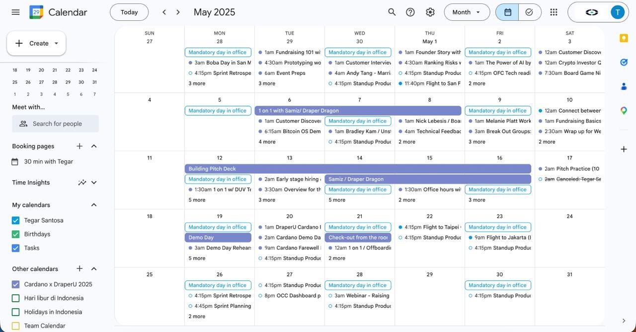 Kalender Kegiatan